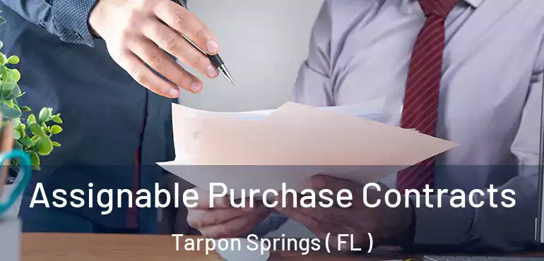  Assignable Purchase Contracts Tarpon Springs ( FL )