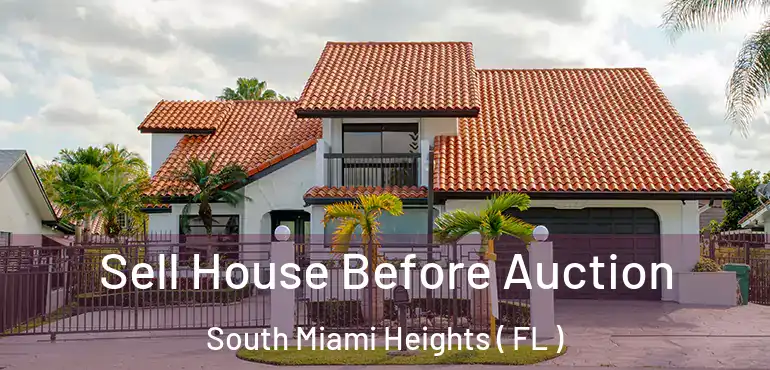  Sell House Before Auction South Miami Heights ( FL )