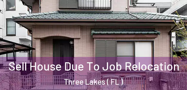  Sell House Due To Job Relocation Three Lakes ( FL )