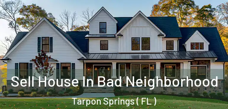  Sell House In Bad Neighborhood Tarpon Springs ( FL )