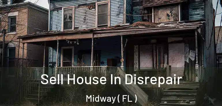  Sell House In Disrepair Midway ( FL )
