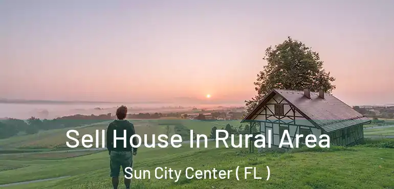  Sell House In Rural Area Sun City Center ( FL )