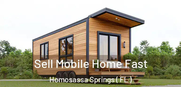  Sell Mobile Home Fast Homosassa Springs ( FL )