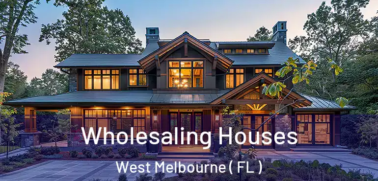  Wholesaling Houses West Melbourne ( FL )
